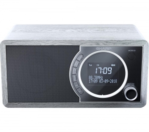 Sharp Digital Radio With Bluetooth Dab+ And Fm Led Display And Alarm Clock 6w