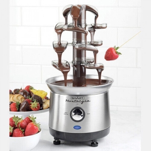 smart cascading fondue chocolate fountain