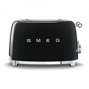 smeg 50's retro style tsf03bluk 4-slice toaster - , black