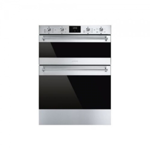 Smeg Classic Electric Built Under Double Oven - Stainless Steel Dusf6300x