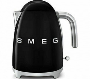 Smeg Klf03bluk Retro Jug Kettle With 1.7l Capacity And 3000w Power In Black