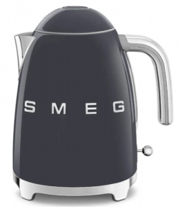 Smeg Klf03gruk Retro Jug Kettle With 1.7l Capacity And 3000w Power In Grey