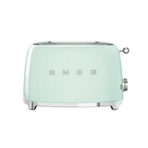 Smeg Tsf01pguk 50's Style 2-slot Gloss Pastel Green Toaster