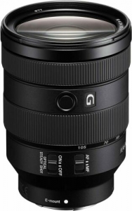 sony fe 24-105 mm f/4 g oss standard zoom lens, black