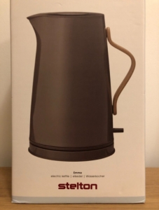 stelton emma electric kettle - 1.2l - grey