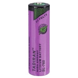 Tadiran Lithium Battery Sl-760 Sl-760/s Aa 3.6 Volts 3.6v