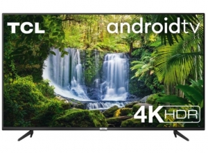 tcl 50p615k 50' 4k hdr smart android tv black