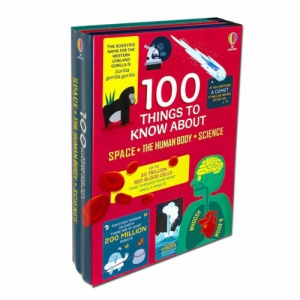 Usborne 100 Things To Know About 3 Books Collection Set Science The Human Bod...