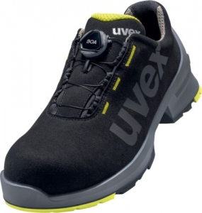 uvex 6566 6566843 safety shoes s2 shoe size (eu): 43 1 pair black