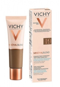 Vichy Mineral Blend - Hydrating Foundation. Fresh N19 Umber 30ml. Brand New.
