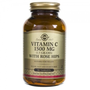 Vitamin C 1500 Mg With Rosehips 90 Tablets Solgar