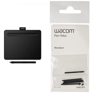Wacom Intuos S Board Graphics Drawing Digitizer With Pen 0.25mm Usb Bt _