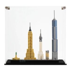 Wicked Brick Display Case For Lego® Architecture: New York Skyline (21028) - Display Case